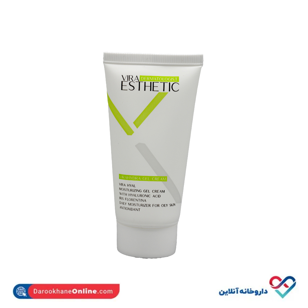 کرم ژل آبرسان پوست چرب ویرا استتیک 50 میل - Image 3